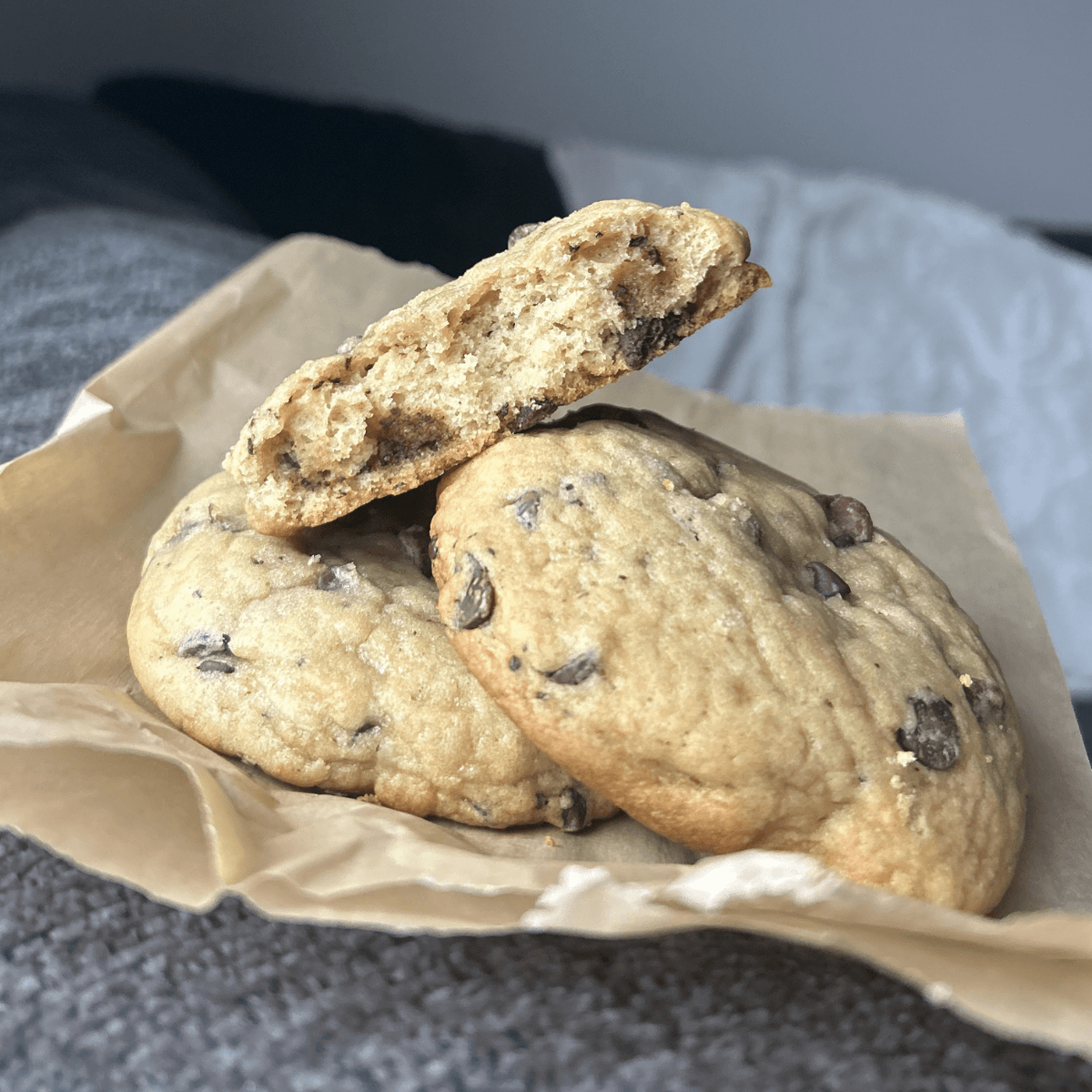 Sourdough Chocolate Chip Cookies — 12 minis