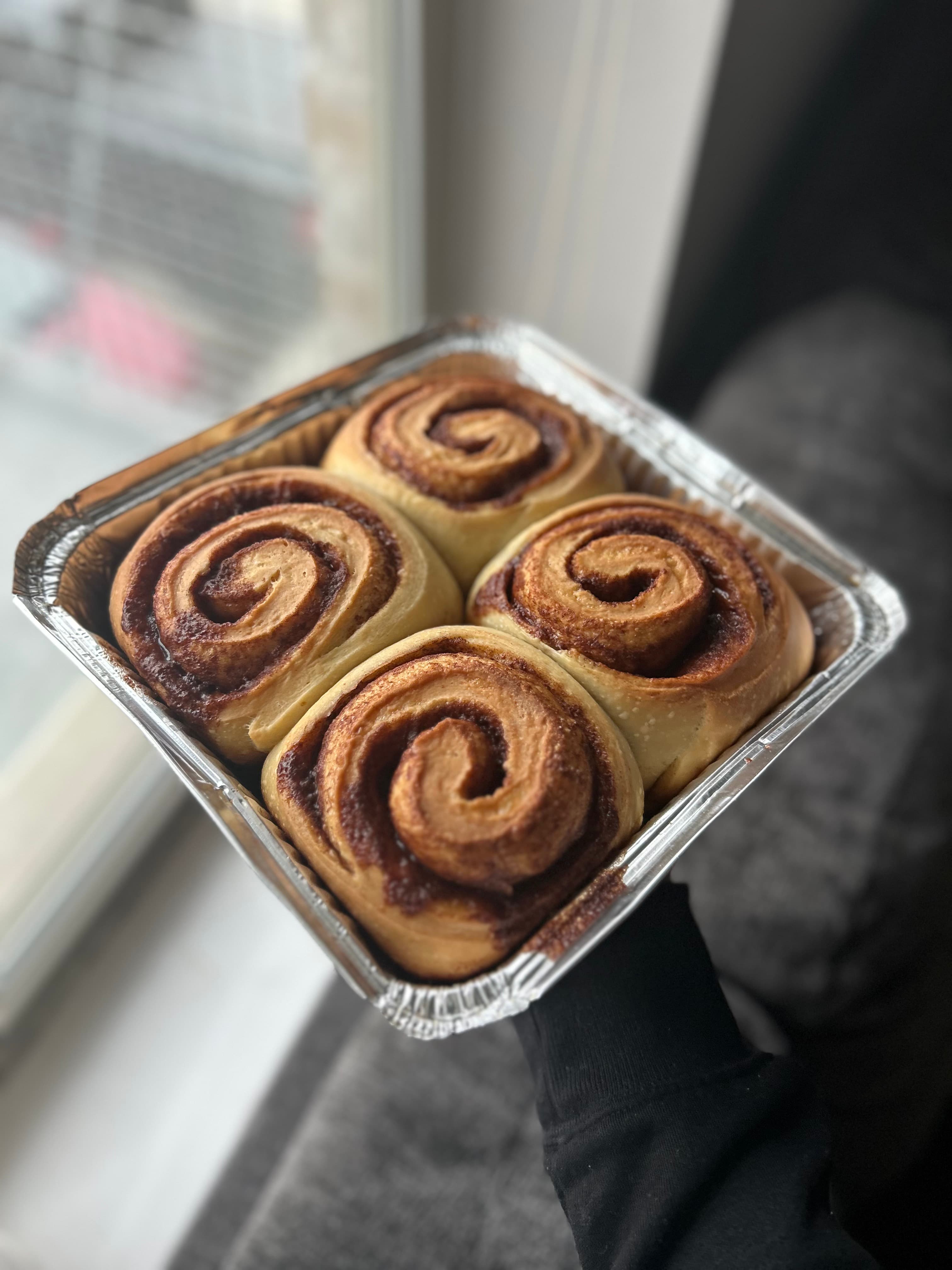 Sourdough Cinnamon Rolls - 4 Jumbo — image 1 of 2