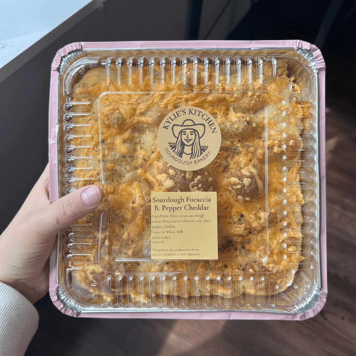 Sourdough Focaccia - Cheddar Black Pepper — image 1 of 3