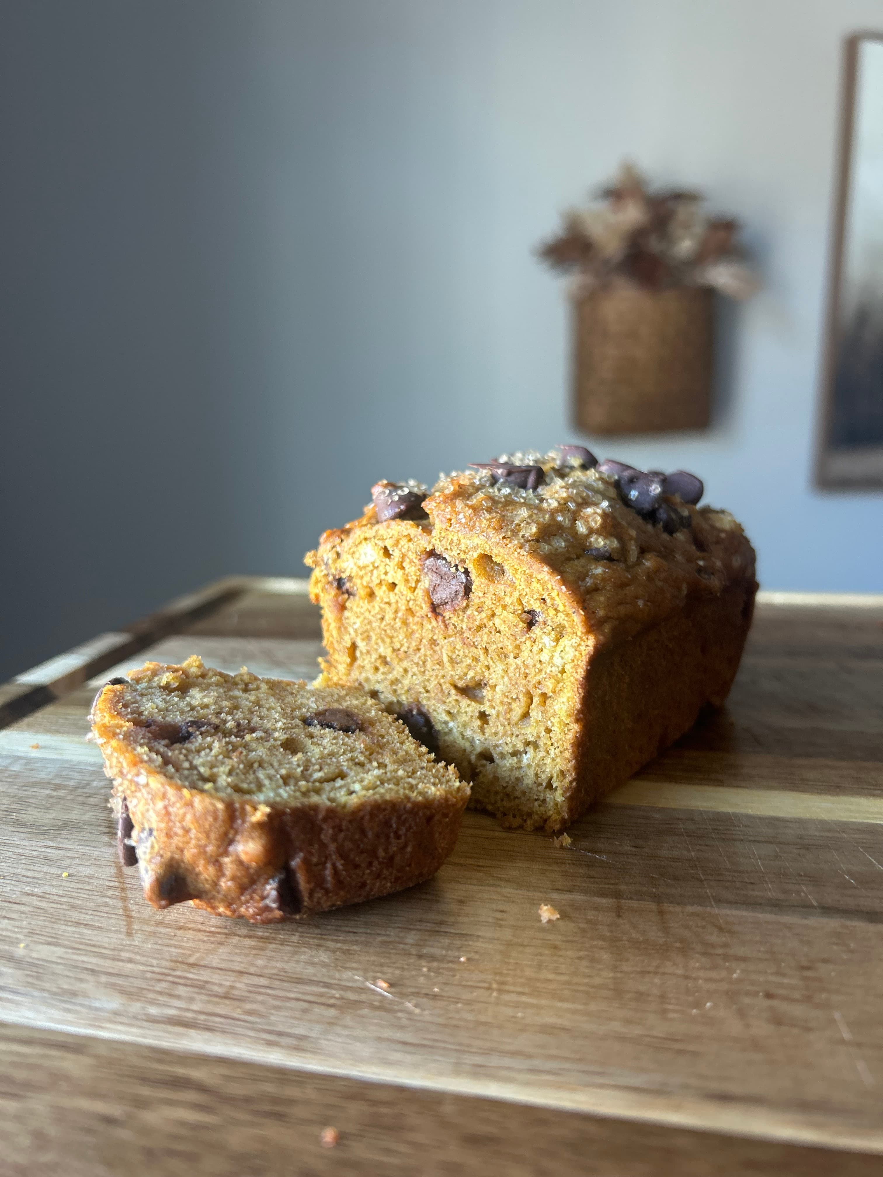 Sourdough Pumpkin Chocolate Chip Bread — image 1 of 4